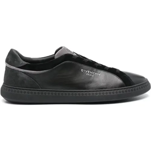 Schwarze Sneakers mit 4G Logo , Herren, Größe: 40 1/2 EU - Givenchy - Modalova