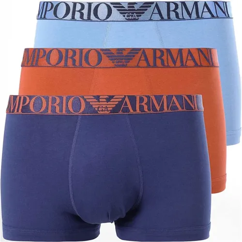 Baumwoll-Stretch-Boxershorts-Pack , Herren, Größe: M - Emporio Armani - Modalova