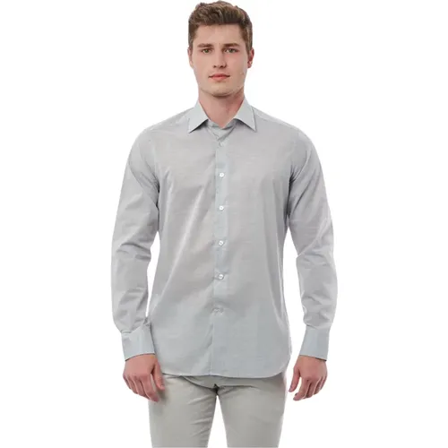 Regular Fit Italian Collar Shirt , male, Sizes: L, XL, M, 4XL, 2XL - Bagutta - Modalova