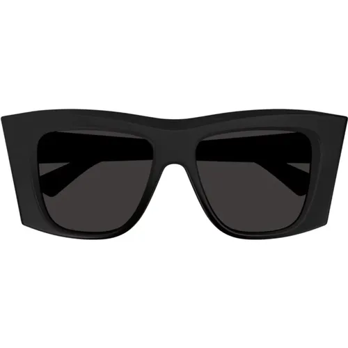 New Classic Large Sunglasses , female, Sizes: 54 MM - Bottega Veneta - Modalova