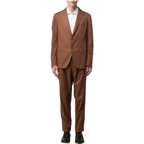 Sophisticated Single Breasted Suit Jacket , male, Sizes: L - Tagliatore - Modalova
