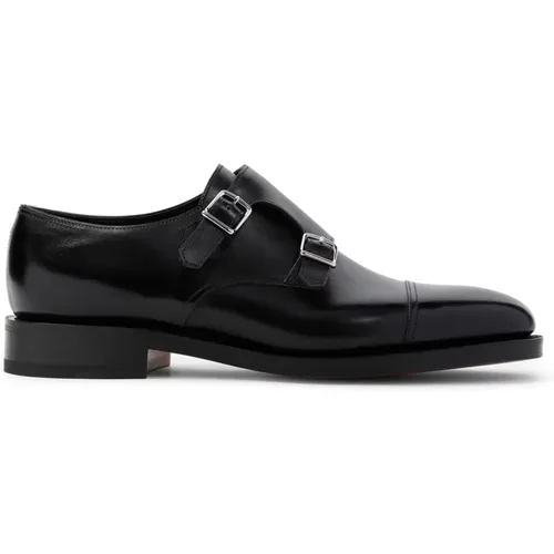 Schwarze William Lederschuhe - John Lobb - Modalova