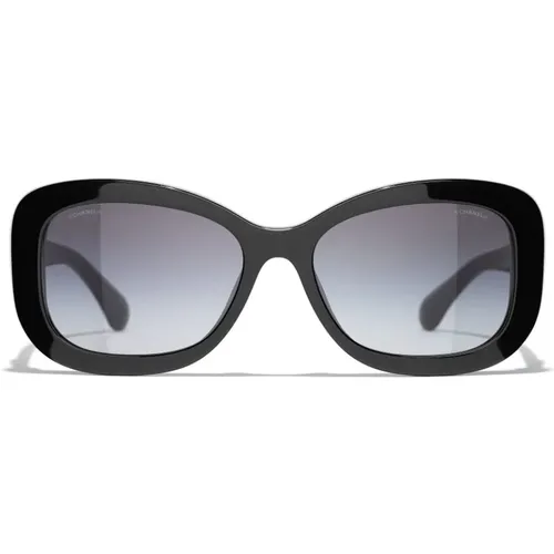 Elegant Sunglasses Model 5467B , female, Sizes: 55 MM - Chanel - Modalova