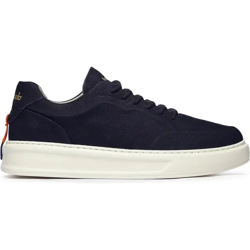 Blauer Slip-On Sneaker mit Modernem Stil - Barracuda - Modalova