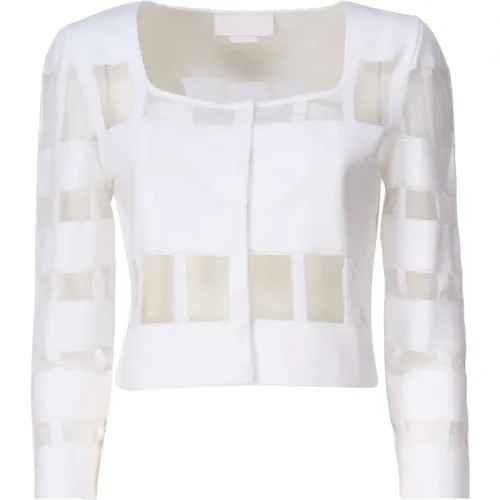 Weiße Pullover Kollektion , Damen, Größe: S - Genny - Modalova