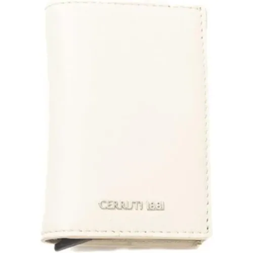 Logo Calf Leather Wallet , male, Sizes: ONE SIZE - Cerruti 1881 - Modalova