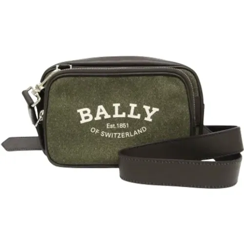 Pre-owned Canvas shoulder-bags , unisex, Sizes: ONE SIZE - Bally Pre-owned - Modalova