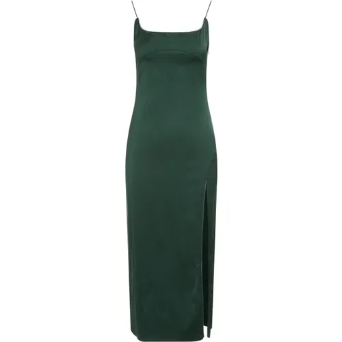 Notte Dress with Side Slit , female, Sizes: S - Jacquemus - Modalova