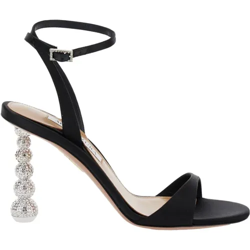 Heeled Baby Sandal , female, Sizes: 3 1/2 UK, 5 UK, 6 UK, 4 UK, 7 UK, 3 UK - Aquazzura - Modalova