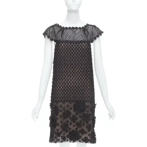 Pre-owned Cotton dresses , female, Sizes: XS - Prada Vintage - Modalova