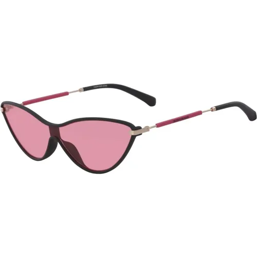 Jeans Ckj19702S-002 Sunglasses /Pink , female, Sizes: 65 MM - Calvin Klein - Modalova