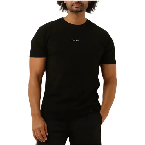 Herren Polo & T-Shirt mit Druck , Herren, Größe: S - Pure Path - Modalova