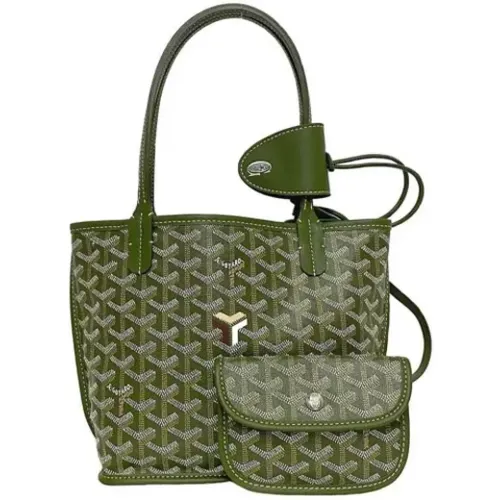 Pre-owned Canvas schultertasche - Goyard Vintage - Modalova