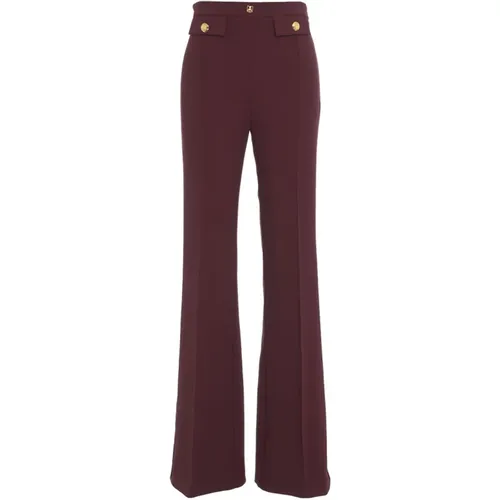 Rote Hose Aw24 Elisabetta Franchi - Elisabetta Franchi - Modalova