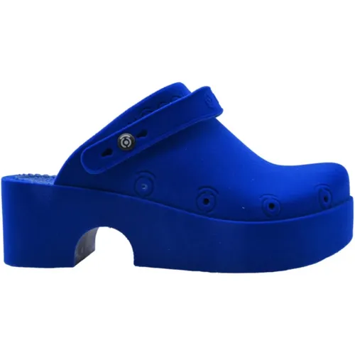 Flocked Clogs Royal Sneakers , Damen, Größe: 40 EU - Xocoi - Modalova