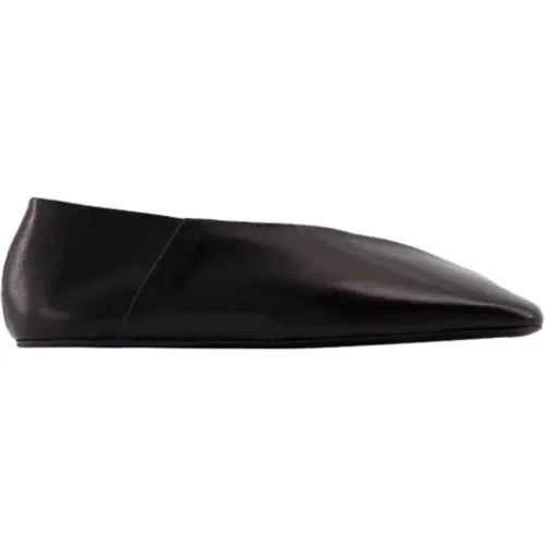 Leather flats , female, Sizes: 4 UK - Jil Sander - Modalova