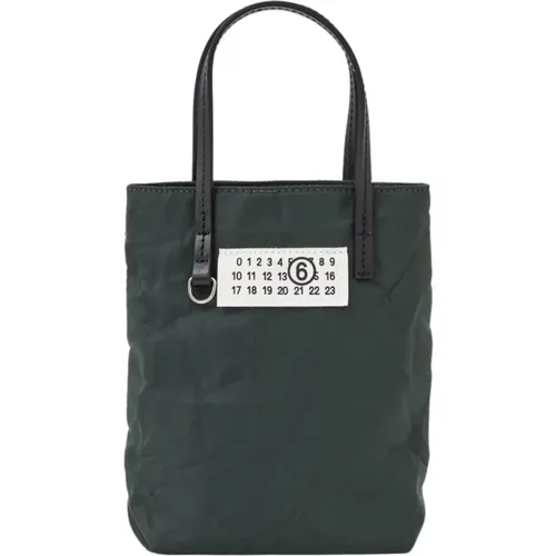 Stilvolle Ledertasche für Frauen - MM6 Maison Margiela - Modalova