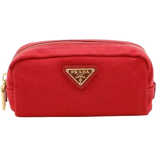 Pre-owned Fabric clutches , female, Sizes: ONE SIZE - Prada Vintage - Modalova