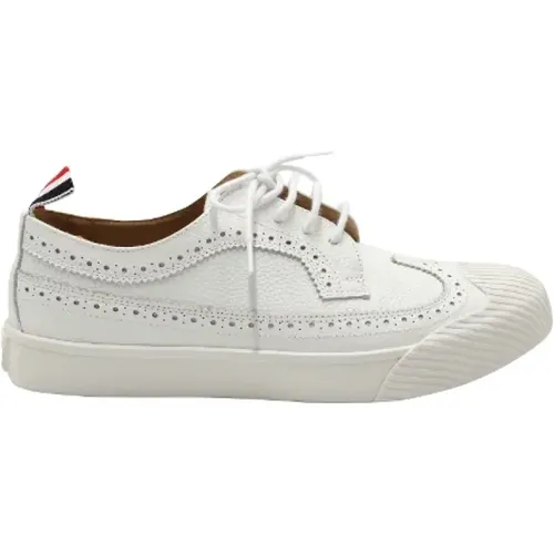 Leather sneakers , female, Sizes: 6 UK - Thom Browne - Modalova