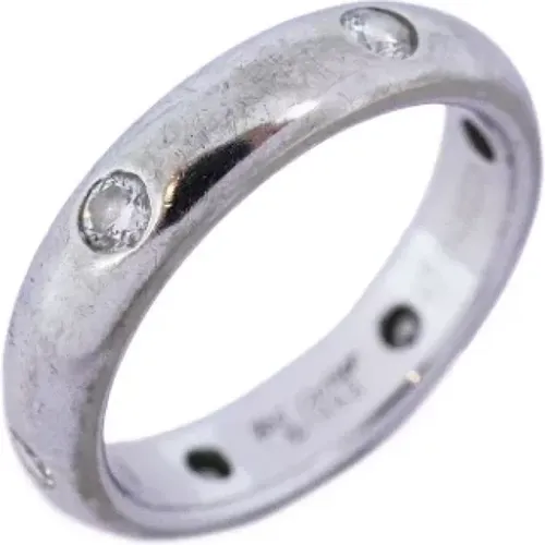 Pre-owned White Gold rings , female, Sizes: ONE SIZE - Cartier Vintage - Modalova