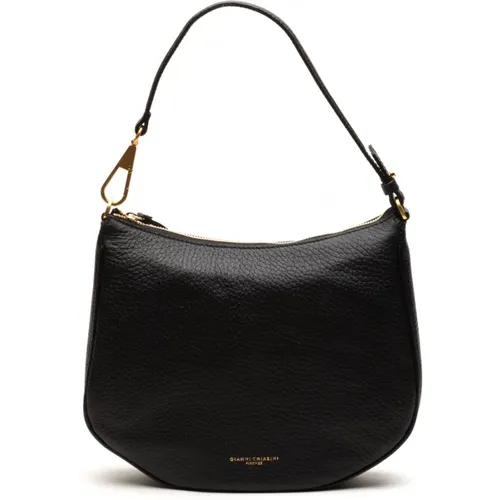 Shoulder Bag with Gold Details , female, Sizes: ONE SIZE - Gianni Chiarini - Modalova