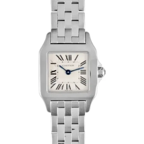 Pre-owned Stainless Steel watches , female, Sizes: ONE SIZE - Cartier Vintage - Modalova