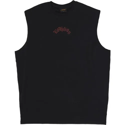 Schlangen & Schädel Tank Top Schwarz - Ed Hardy - Modalova