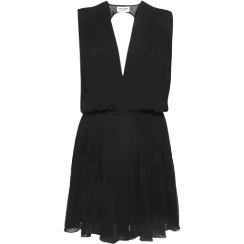 Pre-owned Fabric dresses , female, Sizes: L - Yves Saint Laurent Vintage - Modalova