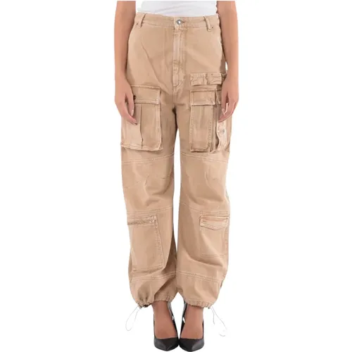 Cargo Style Denim Jeans , Damen, Größe: W26 - SPORTMAX - Modalova