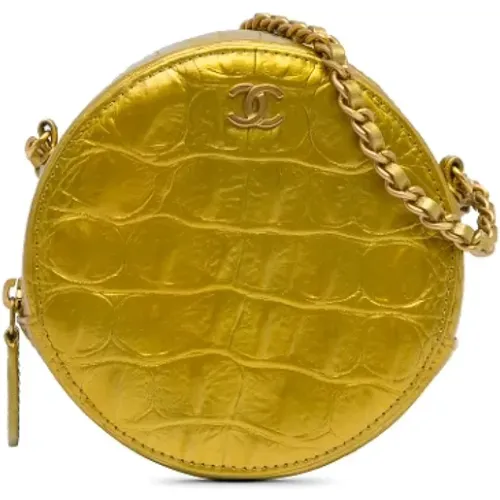 Pre-owned Leather crossbody-bags , female, Sizes: ONE SIZE - Chanel Vintage - Modalova