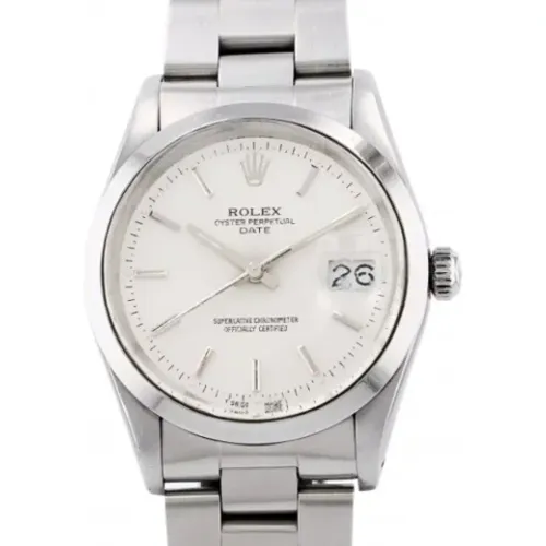 Pre-owned Silver Rolex Watch , female, Sizes: ONE SIZE - Rolex Vintage - Modalova