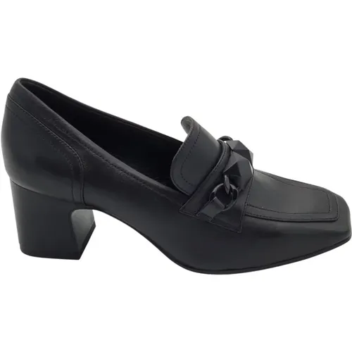 Slip-On Leder Mokassins , Damen, Größe: 39 EU - Ash - Modalova