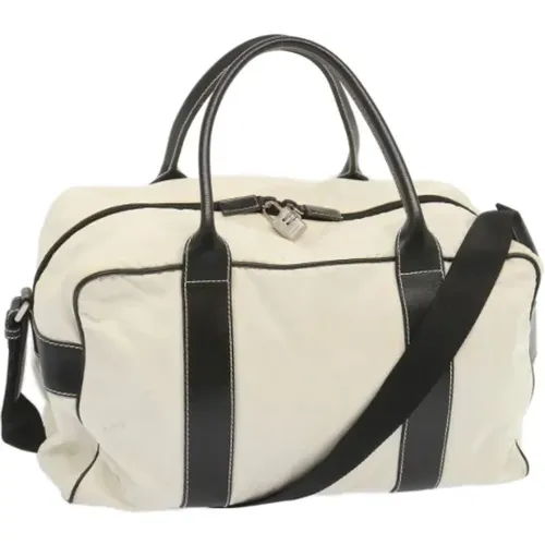 Pre-owned Canvas travel-bags , female, Sizes: ONE SIZE - Prada Vintage - Modalova