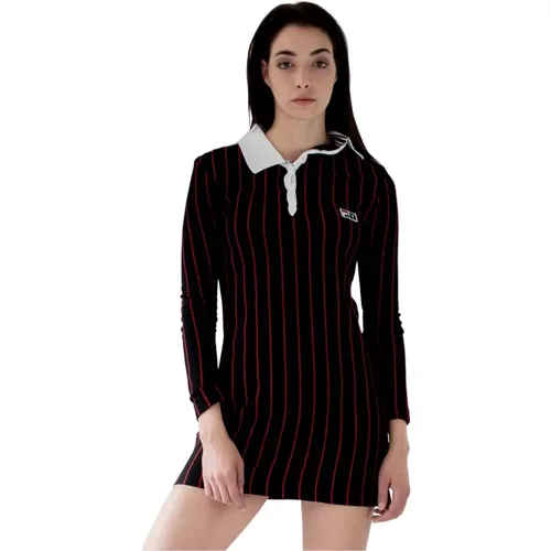 Striped Polo Dress by x Fila , female, Sizes: S, M - Y/Project - Modalova