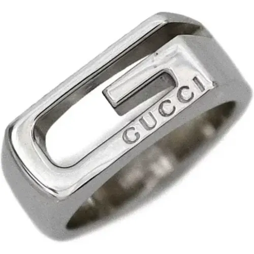 Pre-owned Silber ringe - Gucci Vintage - Modalova