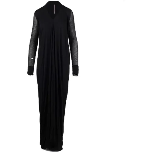 Pre-owned Cotton dresses , female, Sizes: 2XL - Rick Owens Pre-owned - Modalova