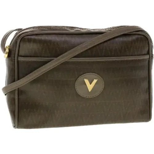 Pre-owned Canvas shoulder-bags , female, Sizes: ONE SIZE - Valentino Vintage - Modalova