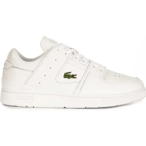 Court Cage Leather Trainers Men , male, Sizes: 12 UK, 7 UK, 8 1/2 UK, 8 UK, 10 UK, 13 UK, 10 1/2 UK, 11 UK - Lacoste - Modalova