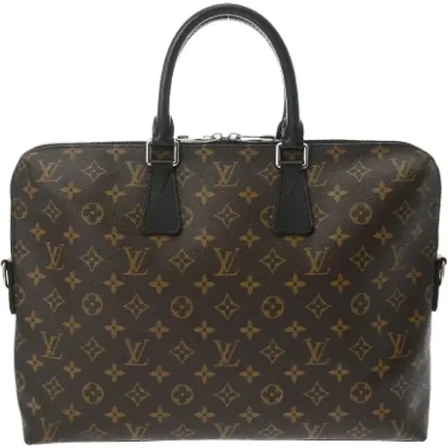 Pre-owned Leather louis-vuitton-bags , male, Sizes: ONE SIZE - Louis Vuitton Vintage - Modalova