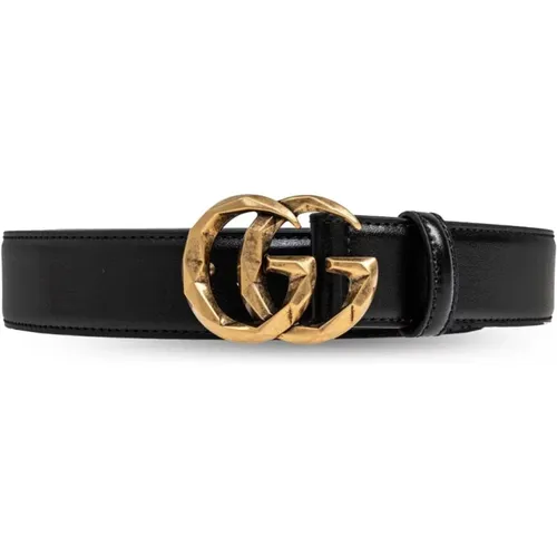 Leather Belts , male, Sizes: 105 CM, 90 CM - Gucci - Modalova