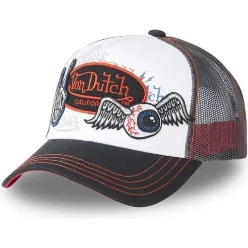 Schwarz/Weiß Trucker Cap VON DUTCH - Von Dutch - Modalova