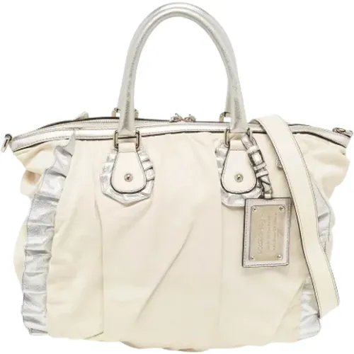 Pre-owned Leather shoulder-bags , female, Sizes: ONE SIZE - Dolce & Gabbana Pre-owned - Modalova