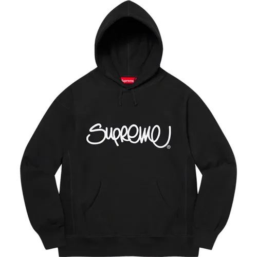 Limitierte Auflage Handstyle Kapuzenpullover Schwarz - Supreme - Modalova