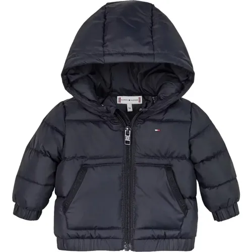 Steppjacke mit gesticktem Logo - Tommy Hilfiger - Modalova