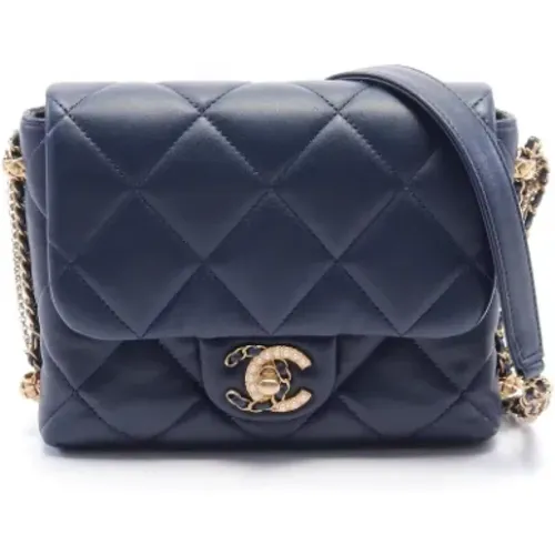 Pre-owned Leather chanel-bags , female, Sizes: ONE SIZE - Chanel Vintage - Modalova