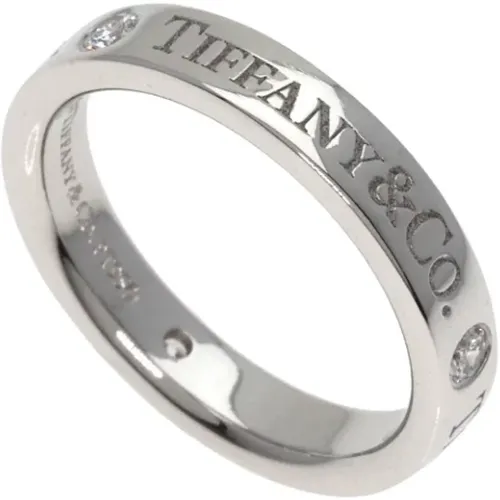 Pre-owned Platinum rings , female, Sizes: ONE SIZE - Tiffany & Co. Pre-owned - Modalova