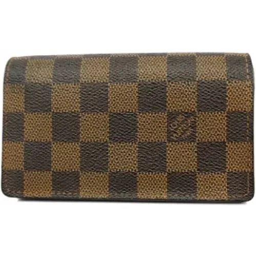 Pre-owned Canvas wallets , female, Sizes: ONE SIZE - Louis Vuitton Vintage - Modalova