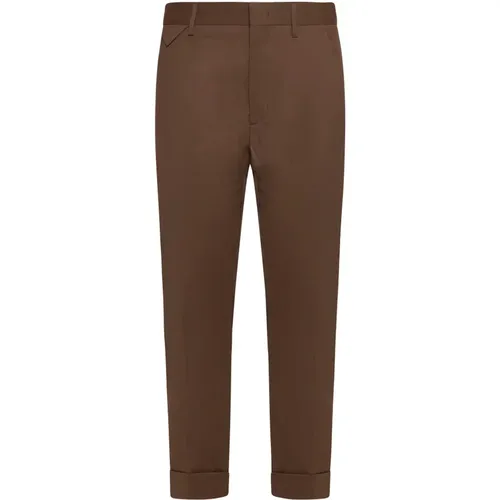 Casual Trousers , male, Sizes: W36 - Low Brand - Modalova