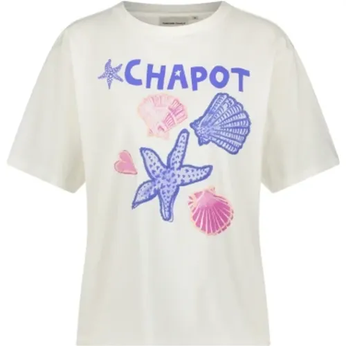 Starfish Print Oversized T-Shirt , Damen, Größe: M - Fabienne Chapot - Modalova