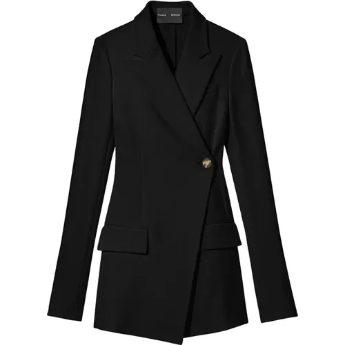 Schwarzer Crepe-Blazer - Proenza Schouler - Modalova